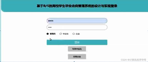 SSM架構(gòu)下高校學(xué)生畢業(yè)去向管理系統(tǒng)的設(shè)計(jì)與實(shí)現(xiàn)